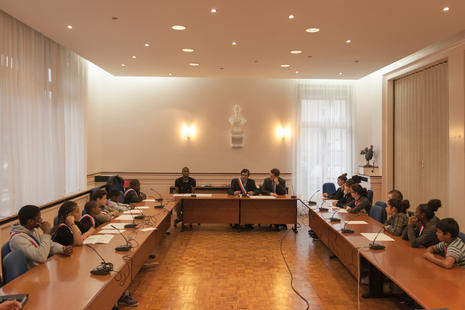 Conseil Municipal des Jeunes en Mairie