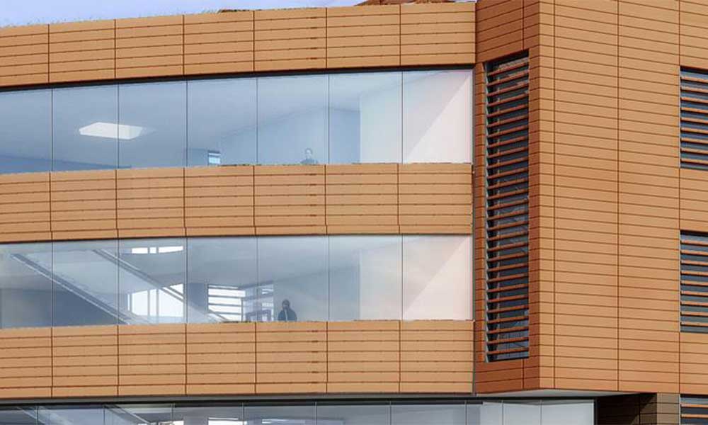 Immeuble bureaux de travail