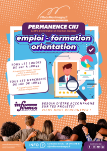 Affiche permanence emploi