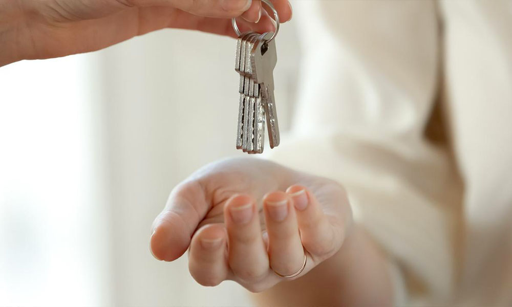 Remise de clés pour la location de salle