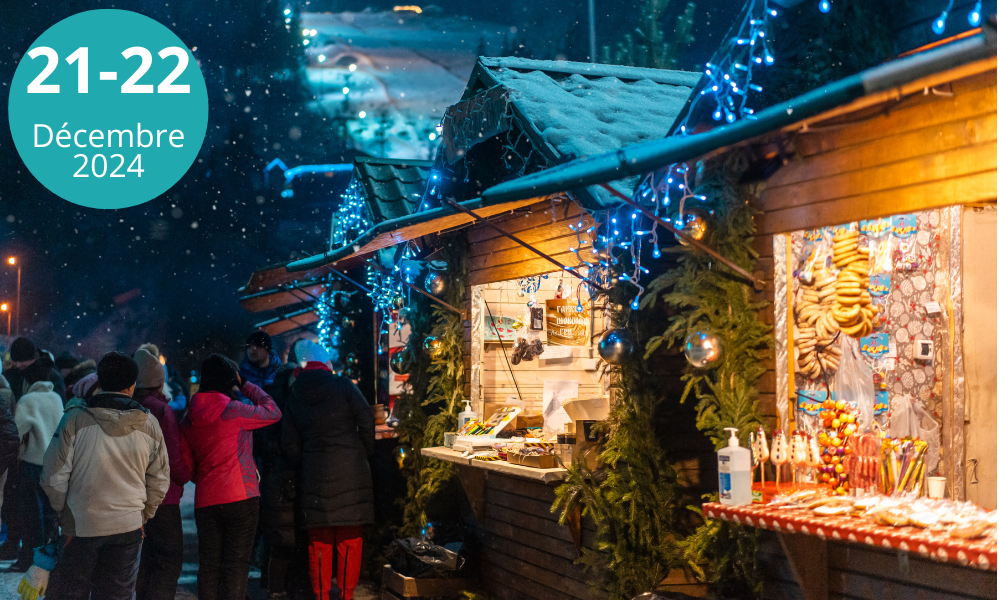 Marché de Noël le 21 et 22 décembre