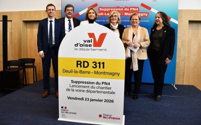 Suppression du PN4 : lancement du chantier de voirie départementale