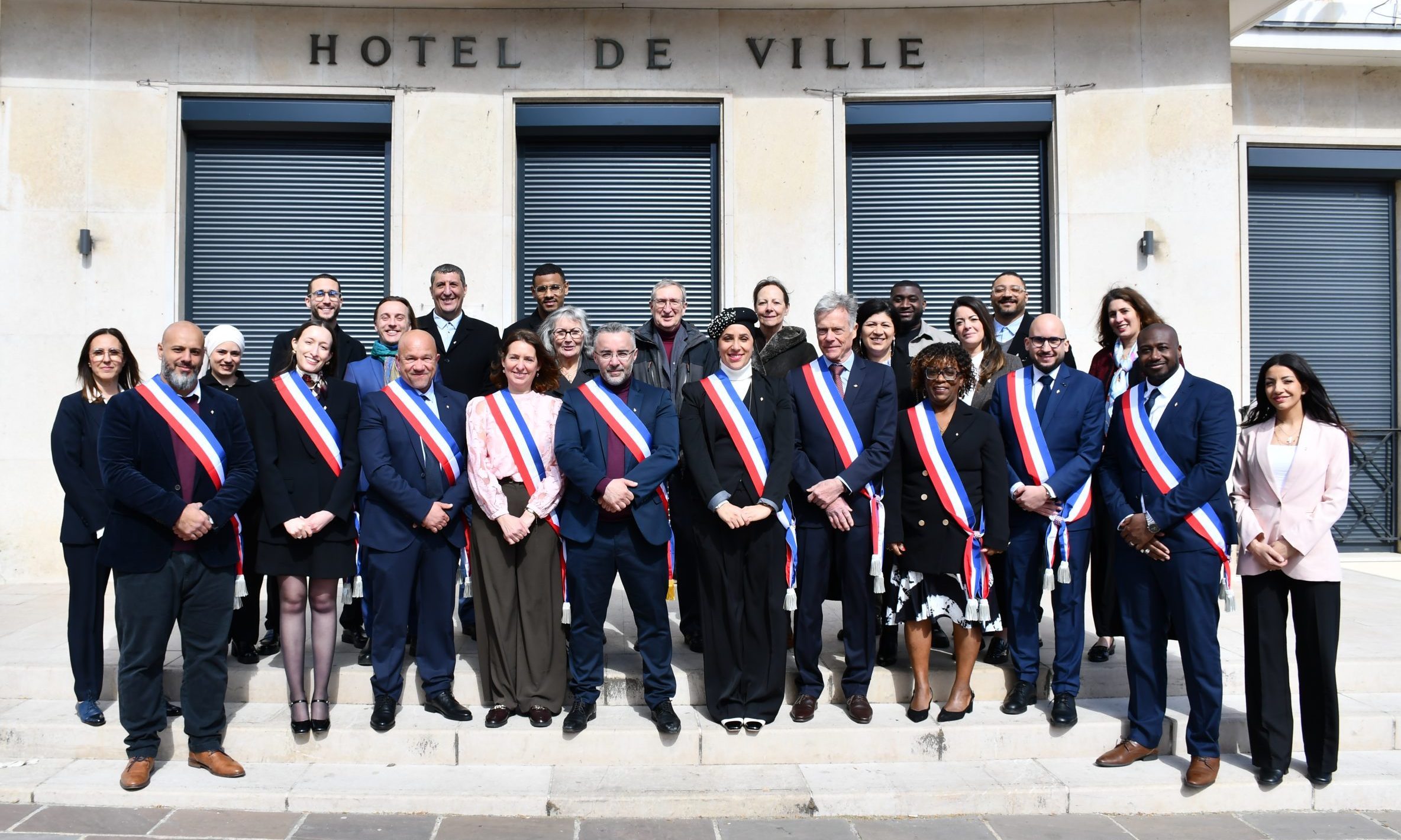 Elus et maire de la mairie de Montmagny