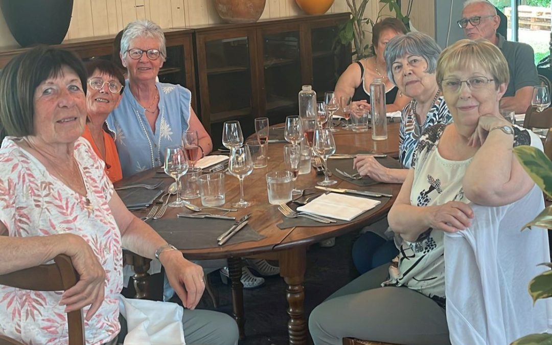 Repas de printemps au moulin de Fourges