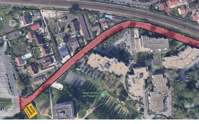 Fermeture de la rue Guynemer pour travaux