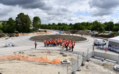 Visite du chantier du PN4