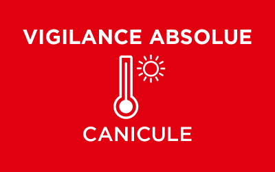 Vigilance rouge canicule : fermeture des écoles